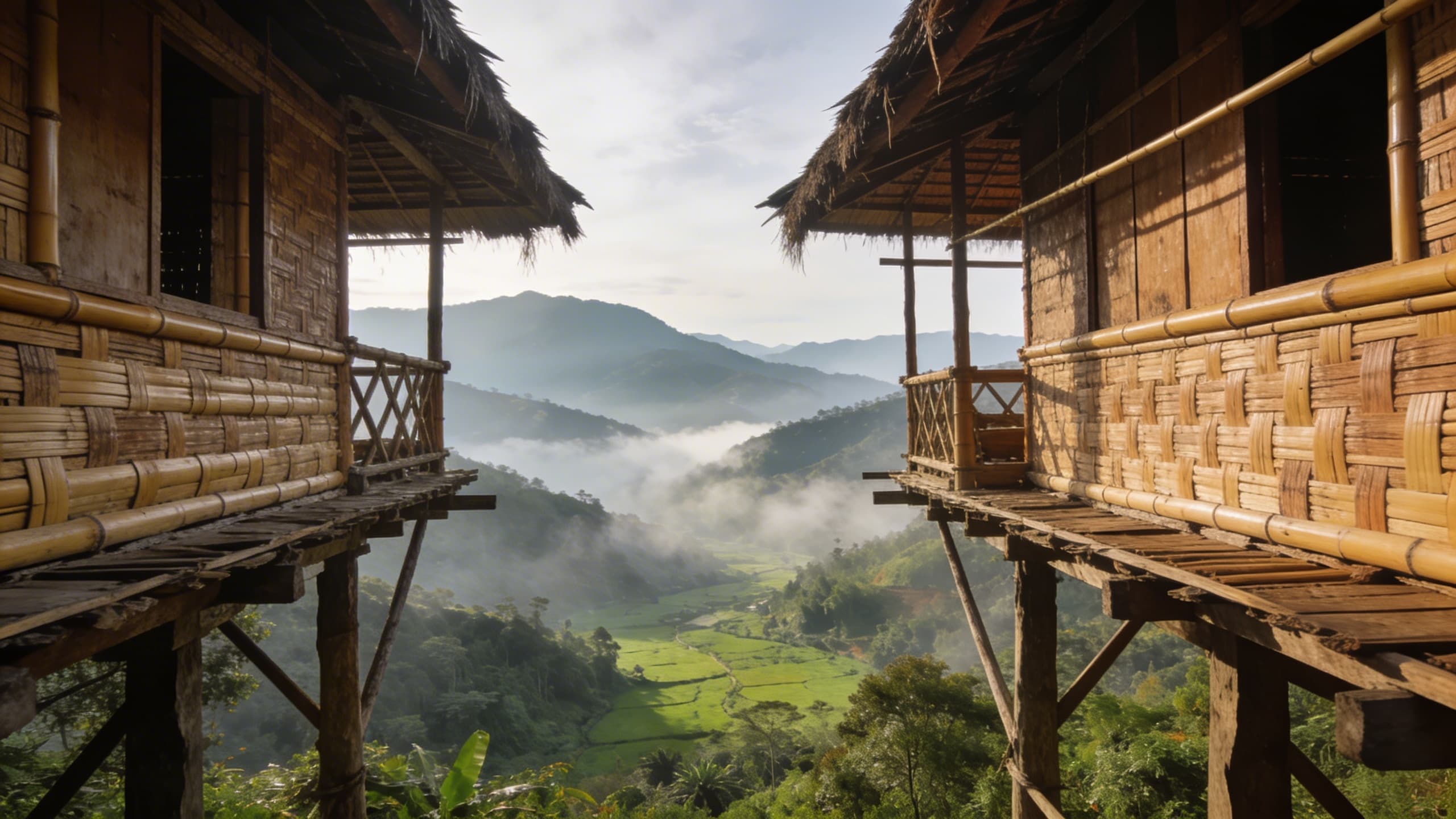 Mongkos Bidayuh Longhouse