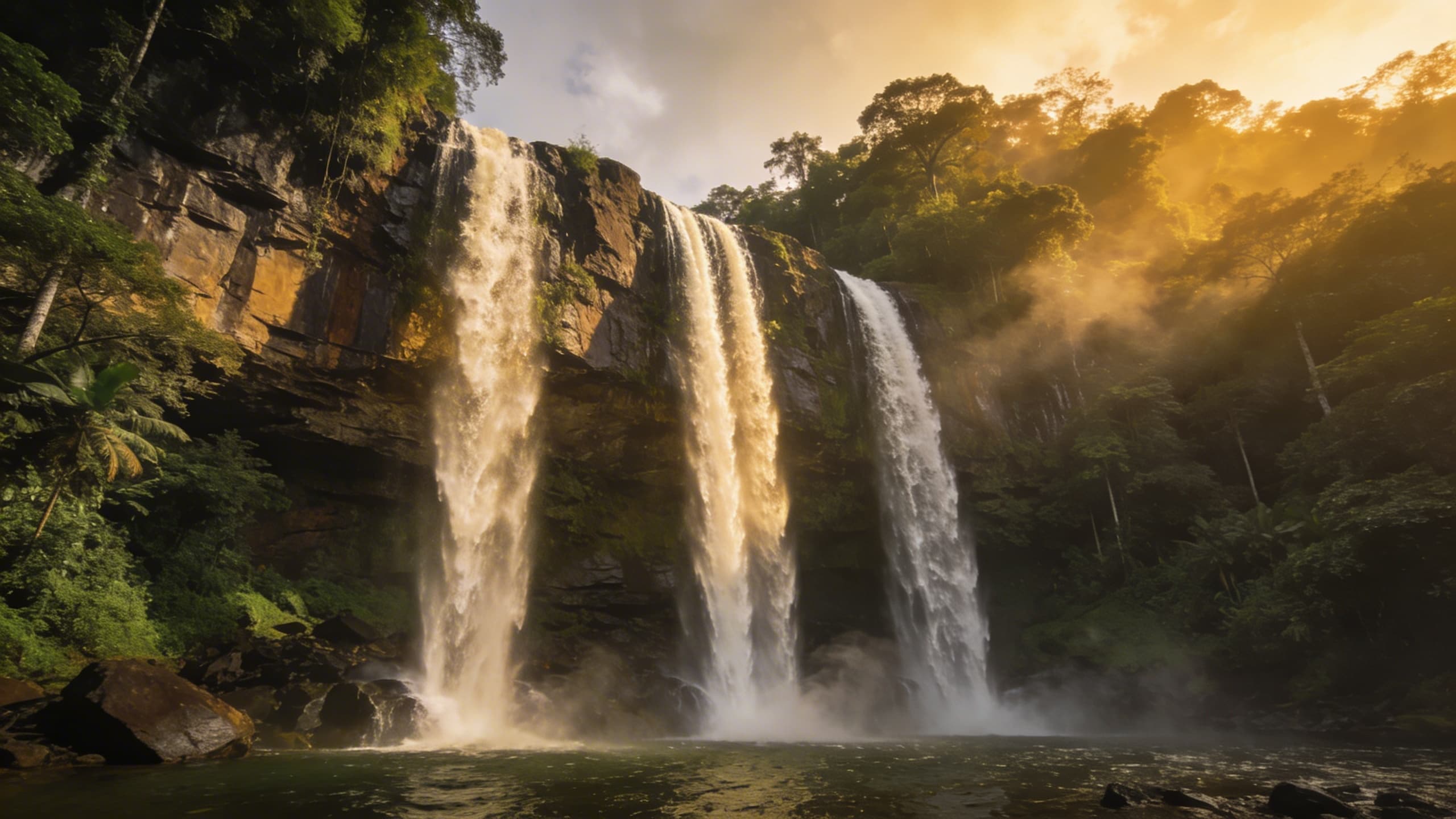 Three Sisters Waterfall (Long San)